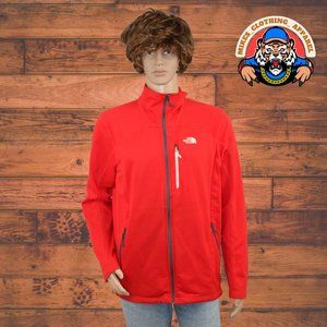 The North Face Red Full zip Jacket